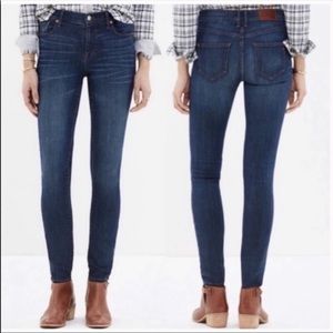 Madewell 9” High Rise Skinny Jeans